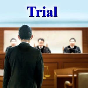 trial in court