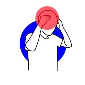 TBI Head Injury person