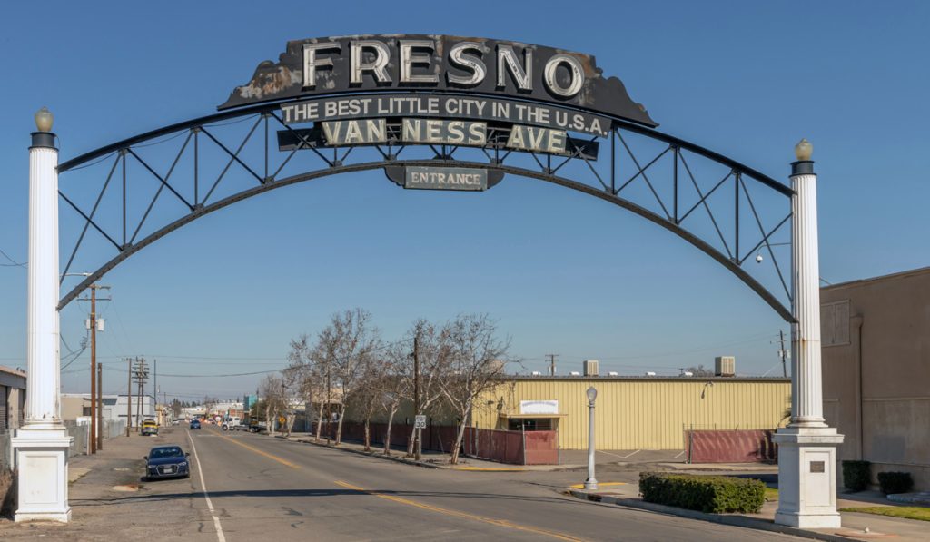 Fresno CA Van Ness Ave