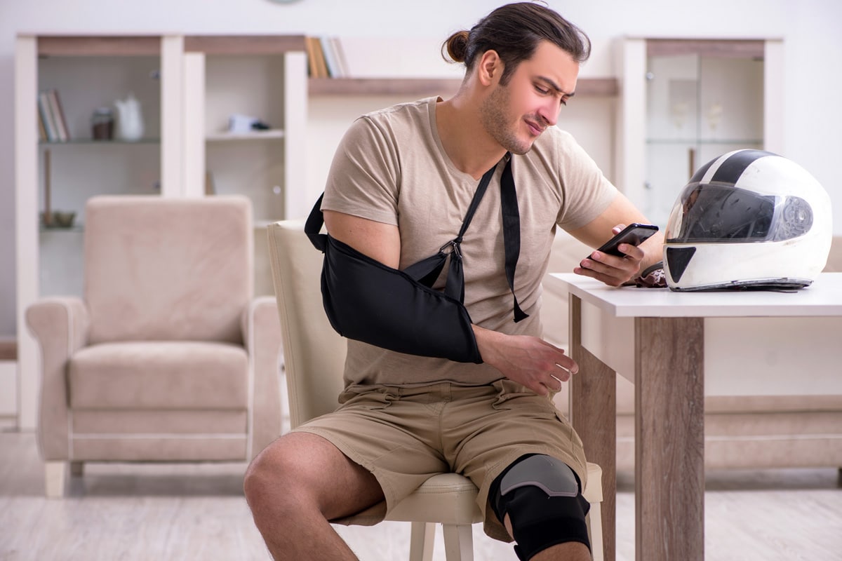 What Should I Do After A Motorcycle Accident - Heidari Law Group