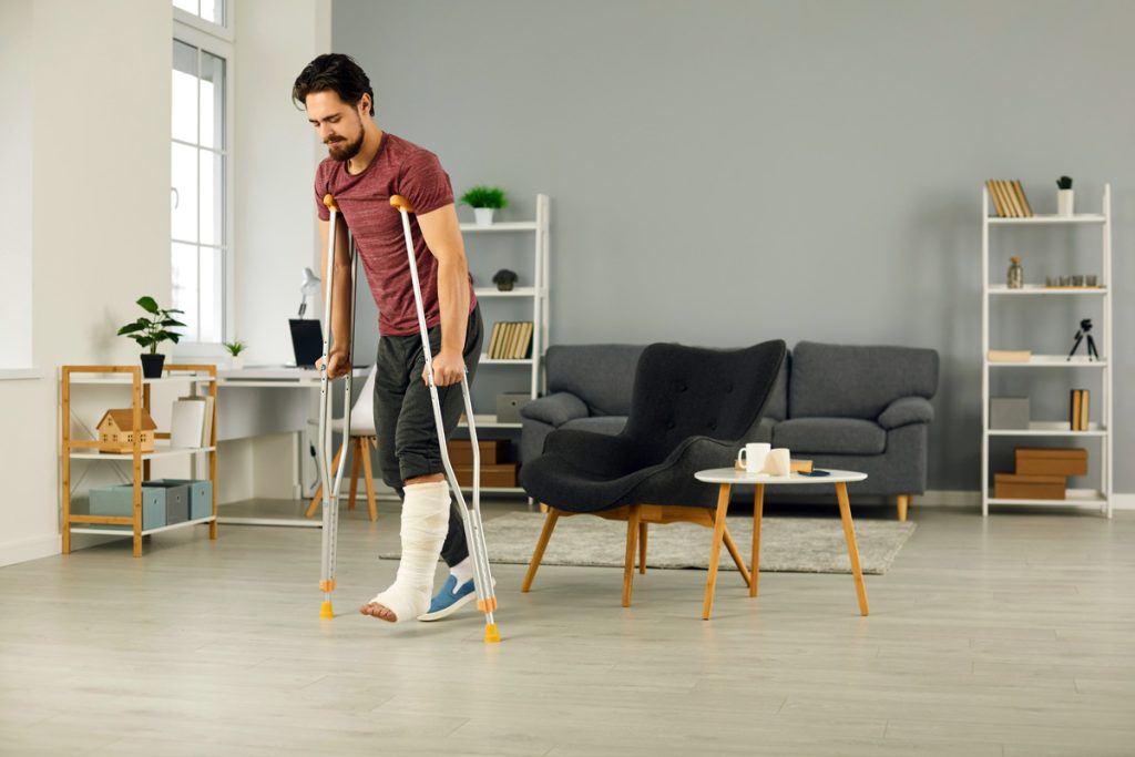 personal injury leg injury