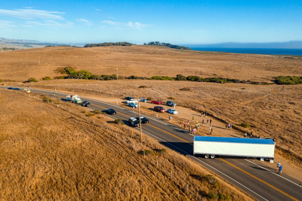 truck accident turnover